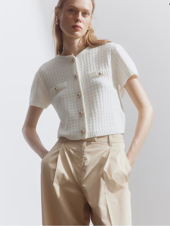 Cream Knit Sweater